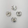 Rivoli Cristallo 18mm Col. Crystal - 2Pz