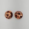 Cabochon In Cristallo 27mm Col. Vintage Rose - 1Pz