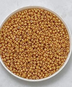 Perline Rocailles Miyuki 11/0 Col. Duracoat Galvanized Yellow Gold (4203) - 10 Gr