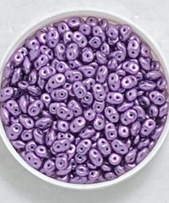 Superduo 2,5x5mm Col. Saturated Metallic Grapeade - 10 Gr