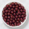 Perle Preciosa 6mm Col. Bordeaux - 20 Pz