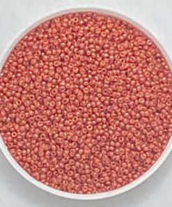Perline Miyuki 15/0 Col. Duracoat Galvanized Berry (4208) - 10 Gr