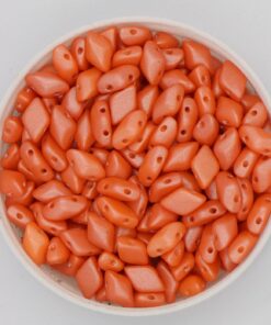 Gemduo 8x5mm Col. Pearl Shine Salmon - 5 Gr
