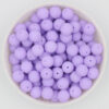 Perle Di Vetro Ceche 6mm Col. Alabaster Soft Violet - 30pz