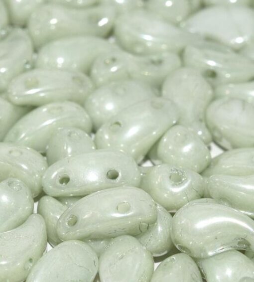 Zoliduo®Right 5x8mm Col. Alabaster Mint Luster – 30 Pz