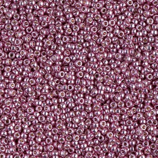 Perline Miyuki 15/0 Col. Duracoat Galvanized Dusty Orchid (4218) – 10 Gr
