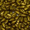 Dropduo 3x6mm Col. Brass Gold – 40 Pz