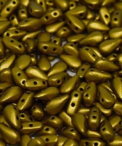 Dropduo 3x6mm Col. Brass Gold – 40 Pz