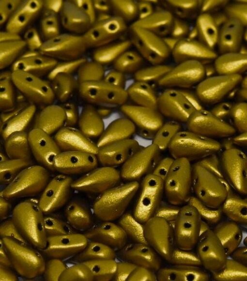 Dropduo 3x6mm Col. Brass Gold – 40 Pz